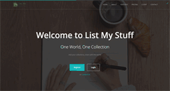 Desktop Screenshot of listmystuff.com.au